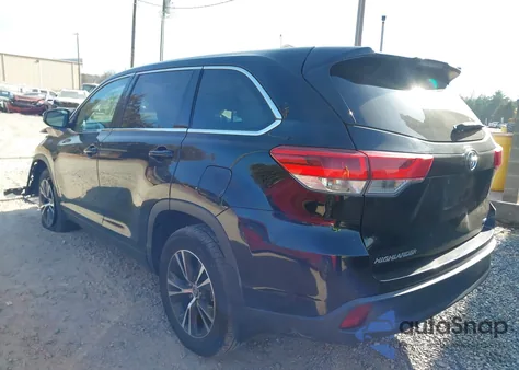 2018 Toyota Highlander Le from USA, damaged, VIN 5TDBZRFH4JS833184
